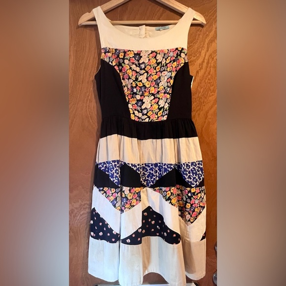 Leifnotes by Anthropologie Ivete Floral Patchwork Dress - Picture 3 of 4